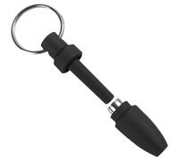 ibasenice Herramienta para Perforar Cigarros Portátil Llavero, Cortador de Cigarrillos de Silicona y Acero Inoxidable, Ponche Pequeño para Fumar, Accesorios