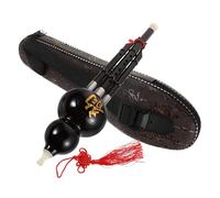 ibasenice Hulusi de Resina Clave C Instrumento Musical de Estilo Chino para Principiantes con Estuche de Almacenamiento para Tocar Fiestas Tradicionales