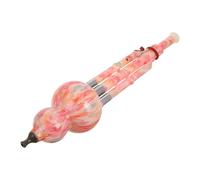 ibasenice Instrumento Hulusi de Calabaza Instrumento Étnico Chino de Viento Clave C para Principiantes y Estudiantes de Música Tradicional