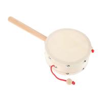 ibasenice Instrumentos de Percusión para Primera Infancia Tambores de Mano Tradicional Chino de Juguete Musical para Bebés para Exploración Musical el Hogar o Jardín
