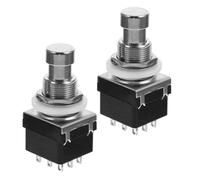 ibasenice Interruptor De Pie Para Pedal De Efectos Guitarra 2 Piezas Negro Compatible Múltiples Marcas Accesorios Para Pedalera Pedal Selector Span Style= Font-family Inherit Font-size Inherit/span