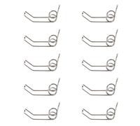 ibasenice Juego De 10 Resortes De Drenaje Para Trompeta Watergate, Accesorios Clave Color Negro, Tamaño Estándar, Repuestos Para Montaje De Camarilla De Drenaje, Uso Musical Profesional