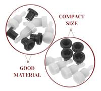 ibasenice Juego de 16 Piezas para Motosierra 52/58 Válvula de Ventilación y Asiento Equilibrador de Tanque Accesorios de Presión para Depósito de Combustible Piezas Profesionales para