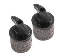 ibasenice Juego de 2 Soportes de Fieltro para Platillos, Tornillo de Apriete Manual, para Transporte y Almacenamiento, Accesorios para Batería