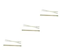 ibasenice Juego De 3 Llaves De Afinación De Piano De Nailon Con Abrazaderas Para Sordina De Agudos Y Mediadores Herramienta Para Reparación De Pianos (7 9 X 0 8 X 0 4 Pulgadas)