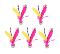 ibasenice Juego De 5 Volantes Tradicionales Chinos para Hacer Ejercicio Ideal para Niños Niñas Adolescentes Adultos Y Oficinas.