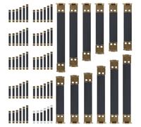 ibasenice Juego de Bisagras Internas de Hierro para Bolsos y Monederos, Cierre Flexible Clip de Resorte, Accesorio DIY para Costura y Manualidades