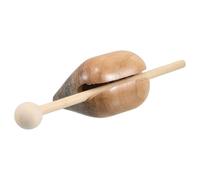 ibasenice Juego De Bloques De Tambor De Madera Bloque De Madera De Templo Juguete De Percusión Zen Para El Desarrollo De La Infancia Seguro Para Niños Y Niñas