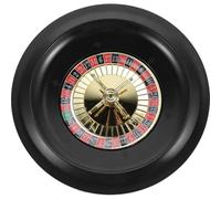 ibasenice Juego De Mesa Rueda De Póker Giratoria para Fiesta Accesorio De Compacto Y Ligero 10.03X10.03X1.77In Rueda De Póker para Juegos De Ruleta Rusa