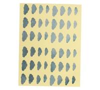 ibasenice Juego De Pegatinas Para Diapasón Guitarra Eléctrica y Ukelele Forma De Nube, Adhesivos Removibles Para Mástil, Marcadores De Trastes Compatibles Para Guitarra Acústica Eléctrico