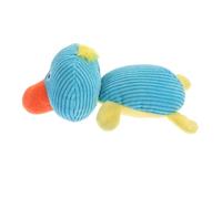 ibasenice Juguete Chirriante para Perros Masticable para Cachorros, Estimula Dental, Reduce la Soledad, Diseño Único de Peluche para Juego Interactivo en Casa