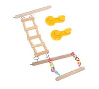 ibasenice Juguete De Equilibrio y Columpio para Soporte Robusto y Seguro Adecuado para Varios Tipos De Aves