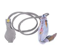 ibasenice Juguete Interactivo para Gatos Juguetes De Pez para Gatos Peces De Imitación De Broma Mantén Entretenido