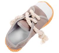 ibasenice Juguete para Masticar Perros con Cuerda de Algodón Resistente y Chirriante Diseño Zapato para Cachorros para Limpieza y Entrenamiento