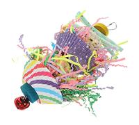 ibasenice Juguetes Masticables para Loros Juguete para Mascota para Pájaros para Loros Mordiendo La Jaula Entretenimiento La Jaula para Pájaros