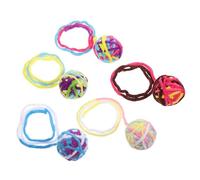 ibasenice Juguetes para Gatos De Interior Campana De Lana Suave, Pelota Ligera 5 Piezas, Diseño Multicolor Degradado, Estimulante para Gatitos y Mascotas Domésticas