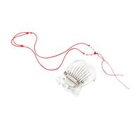 ibasenice Kalimba Acrílico de Teclas Piano de Pulgar Mini Portátil Instrumento Musical para Principiantes para Tocar Interiores o Exteriores