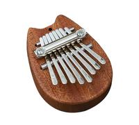ibasenice Kalimba Mini Teclas de Madera Maciza Piano de Pulgar Portátil Instrumento Musical para Principiantes Ligero y Fácil de Tocar Regalo para Amigos y Familia