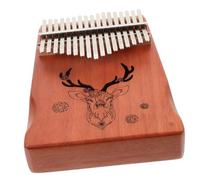 ibasenice Kalimba Teclas Portátil Para Niño Niña y Adultos Piano De Pulgar Musical Para Principiantes y Práctica Diseño Elegante y Resistente Para Crear Tranquilos
