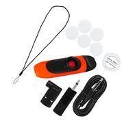 ibasenice Kazoo Eléctrico Profesional de Rendimiento Instrumento Musical Kazoo con Cable de Conexión para Acompañamiento de Guitarra y Armónica de Boca para Principiantes