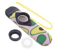 ibasenice Kazoo Profesional De Música Para Principiantes Acompañamiento De Guitarra Ukelele y Violín Para Adultos Incluye Cordón Antipérdida Compacto y Portátil