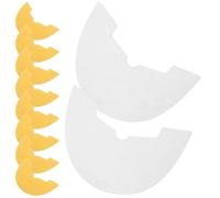 ibasenice Kit Autoadhesivo de 5 Pares de Almohadillas de Goma Antideslizantes para Reparación de Suela y Talón de Zapatos Deportivos Talla 38-39, Protector Duradero para Zapatillas