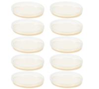 ibasenice Kit de 10 Placas de Agar Pre-vertido para Cultivo, Fácil de Transportar, Diseño Profesional y Uso en Investigación Científica y Médica