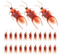 ibasenice Kit De 100 Piezas De Juguetes Simulados Juguetes De Cerdo De Hámster Al Vacío Figurita Blanda Cigarra Falsa Serpiente Remota Trampa para Peces Accesorios para Trucos De