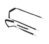 ibasenice Kit De Aseo para Perros Correa Abdominal Ajustable, Extensores De Lazo para Cuidado Canino, Suministros Cuidado De Mascotas Casa, Compatible Todas Las Razas y Tamaños, Color Negro