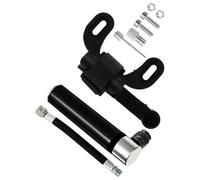 ibasenice Kit de Bomba de Aire Portátil para Bicicleta Minibomba de Aleación de Aluminio Negra Inflador de Alta Presión para Neumáticos Baloncesto y Fútbol Equipo para Ciclismo