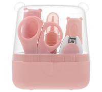 ibasenice Kit De Cuidado De Uñas Completo Para Cortaúñas Tijeras Palillo Para Orejas y Pinzas Diseño Bonito y Práctico