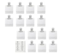 ibasenice Kit de Envases Recargables para Cremas y Cosméticos 30ml Pet, Diseño Fácil de Llenar y Ahorro de Espacio Adecuado para Actividades al Aire Libre y Vacaciones