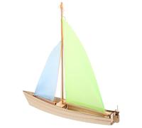 ibasenice Kit De Molde De Barco De Madera Diy Molde De Bricolaje 3d Para Niños Juego Educativo Para Aprender Estructura Náutica y Estimular La Creatividad