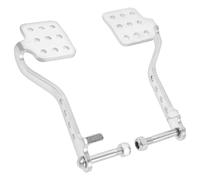 ibasenice Kit de Pedales para Kart 196cc-212cc Par de Pedales de Freno y Acelerador de Aluminio Resistente Accesorios para Karts de 6.5hp Compatible de Carreras de Derrape