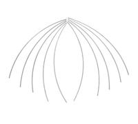 ibasenice Kit de Reemplazo de Alambre para Trastes de Guitarra 10 Piezas 200 Mm Alambre de Cobre para Trastes de Guitarra Eléctrica para Reparación de Guitarras Folk