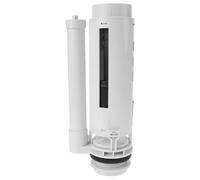 ibasenice Kit de Reemplazo de Válvula de Inodoro de Doble Descarga Botón Pulsador de Abs y Mecanismo Anti-fugas para Instalación Fácil en Cisternas