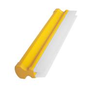 ibasenice Limpiaparabrisas de Coche Doble Línea 20 Cm, Escobilla de Silicona Flexible Amarilla para Limpieza de Parabrisas y Ventanas, Herramienta Resistente de Abs para Cuidado Automotor