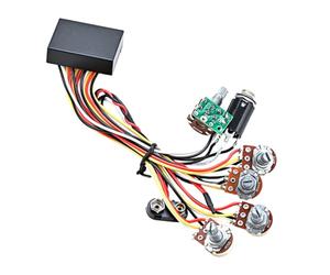 ibasenice línea de bajo circuito de cableado de preamplificador de bajo de guitarra amplificador guitarra amplificador de guitarra líneas de bajo circuito de guitarra sencillo Metal