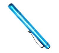 ibasenice Linterna Médica Bolígrafo LED Azul para Examen de Cavidad Oral y Pupilar, Diseño Compacto de Aleación de Aluminio sin Batería para Enfermeras y Médicos