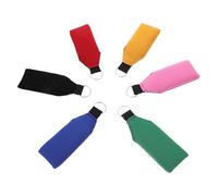 ibasenice Llaveros Flotantes de Neopreno para Deportes Acuáticos 6 Piezas Multicolor Negro Rojo Rosa Azul Verde Naranja Colgantes Flotantes para Llaves de Barco y Actividades