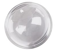 ibasenice Macetas para Acuario De Pared Decoración De Interiores Suculentas Colgantes De Pared Maceteros Transparentes Semicirculares De Acrílico Transparente