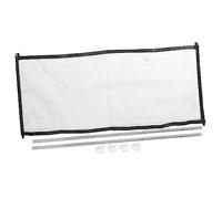 ibasenice Malla Aislante Valla De Seguridad Puerta Retráctil para Interiores y Exteriores