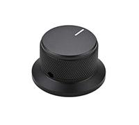 ibasenice Mando Perillas De Aluminio Para Bajos Perilla De Bajo Para Amplificador Perillas De Control Pastilla De Guitarra Acustica Cubiertas De Pastillas De Bajo Componente Metal