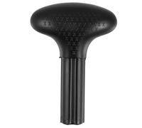 ibasenice Mango de Repuesto para Remo de Kayak, Plástico Negro, Ligero | Cabezal de Pala Intercambiable, Longitud Ajustable, Diseño Ergonómico, para Bote y Balsa