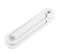 ibasenice Manija para Ventana Corredera de Aleación de Zinc en Color Claro, Diseño Oculto y Seguro con Rotación Completa, Paquete de 2 Piezas para Cocina y Ventana