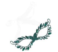 ibasenice Máscara de Boda con Pedrería Brillante para Mujer Máscara de Ojos con Diseño Único para Fiestas de Mascarada Carnaval y Despedidas de Soltera Accesorio Elegante para Novia y