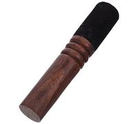ibasenice Mazo de Madera para Cuenco Tibetano Fieltro, Herramienta de Percusión para Relajación y Meditación, Palo de Plástico en Varios Colores