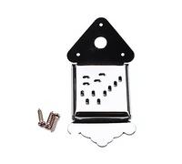 ibasenice Metal Triangle Mandolin Tailpiece and Easy-to-install Parts for Guitar Mandolin