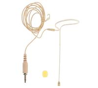 ibasenice Micrófono Inalámbrico de Diadema de 3,5 Mm para Conferencias Profesores Actuaciones y Grabaciones Micrófono Portátil Ajustable para Hablar y Cantar para Guía Turístico y Escenario