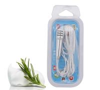 ibasenice Mini Micrófono Plástico Resistente para Teléfono con Auriculares Integrados y Diseño Super Ligero y Llamadas en Smartphones Adecuado para Karaoke
